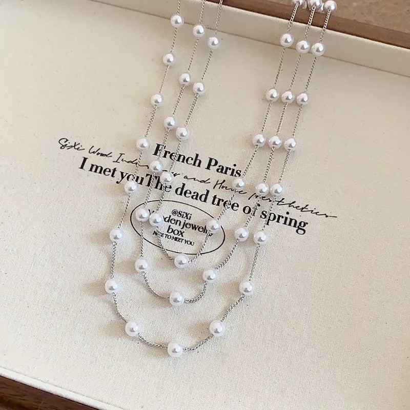 Lunaria Cascade Necklace