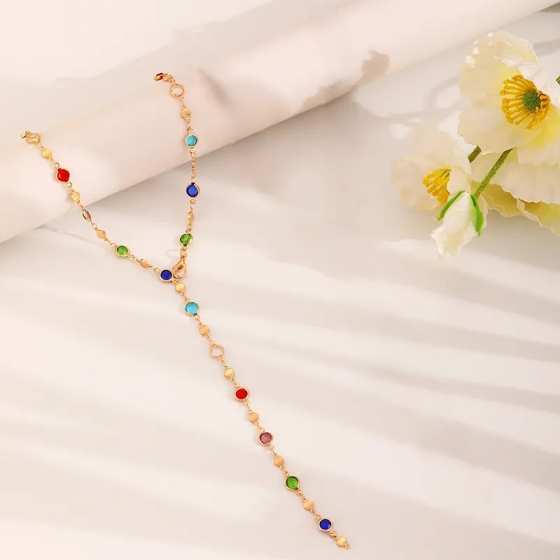 Rainbow Muse Chain Necklace