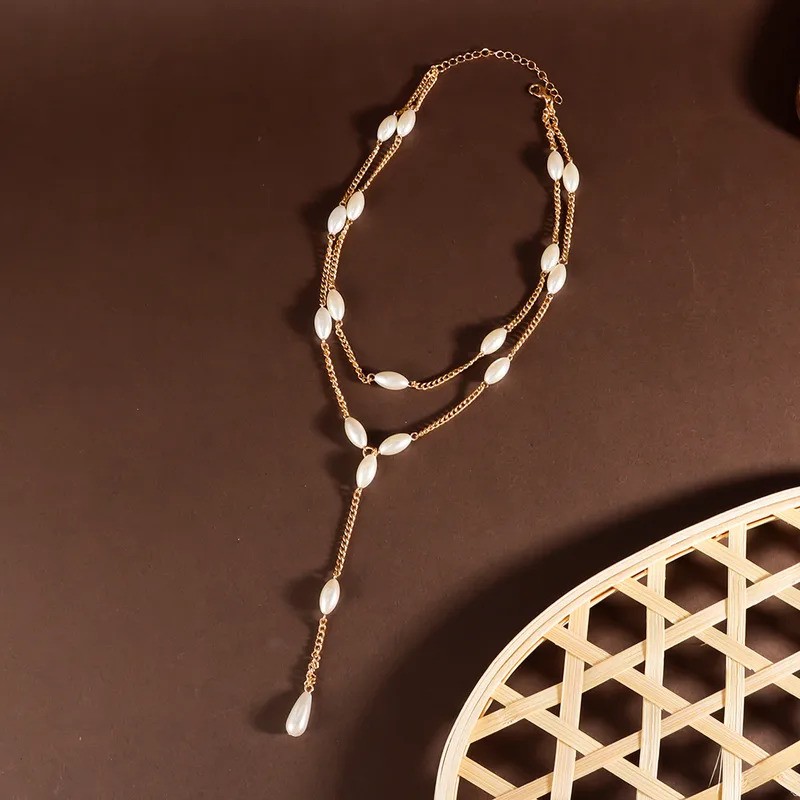 Pearl Cascade Necklace