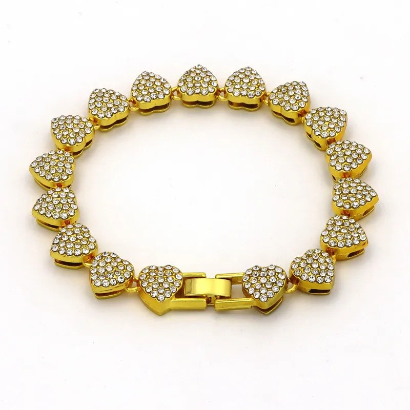 Golden Heart Bond Bracelet