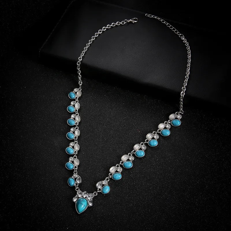Turquoise Cascade Dream Necklace